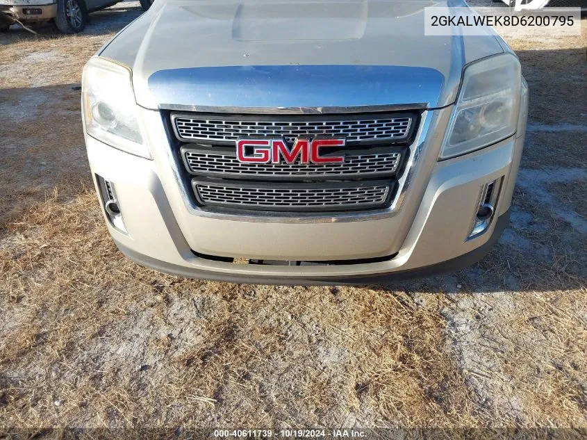 2013 GMC Terrain Slt-2 VIN: 2GKALWEK8D6200795 Lot: 40611739