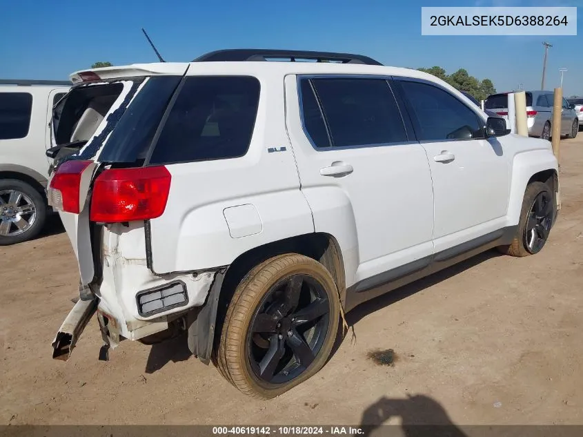 2013 GMC Terrain Sle-2 VIN: 2GKALSEK5D6388264 Lot: 40619142