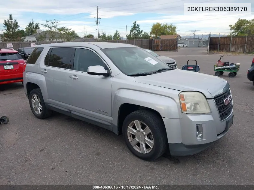 2013 GMC Terrain Sle-1 VIN: 2GKFLREK3D6389170 Lot: 40636616