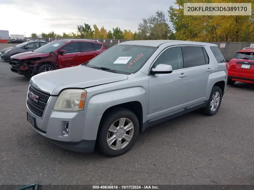 2013 GMC Terrain Sle-1 VIN: 2GKFLREK3D6389170 Lot: 40636616