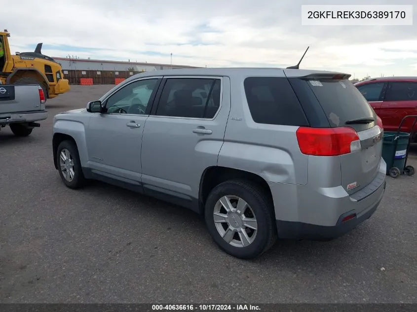 2013 GMC Terrain Sle-1 VIN: 2GKFLREK3D6389170 Lot: 40636616