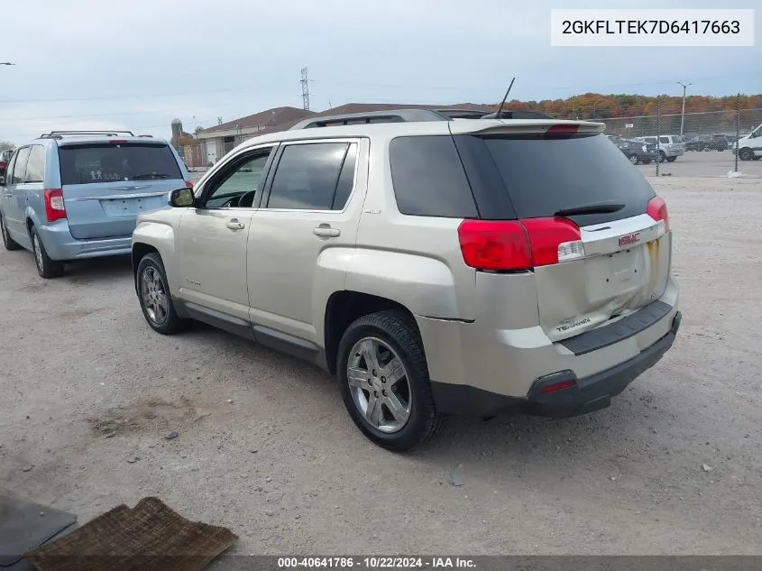 2GKFLTEK7D6417663 2013 GMC Terrain Sle-2