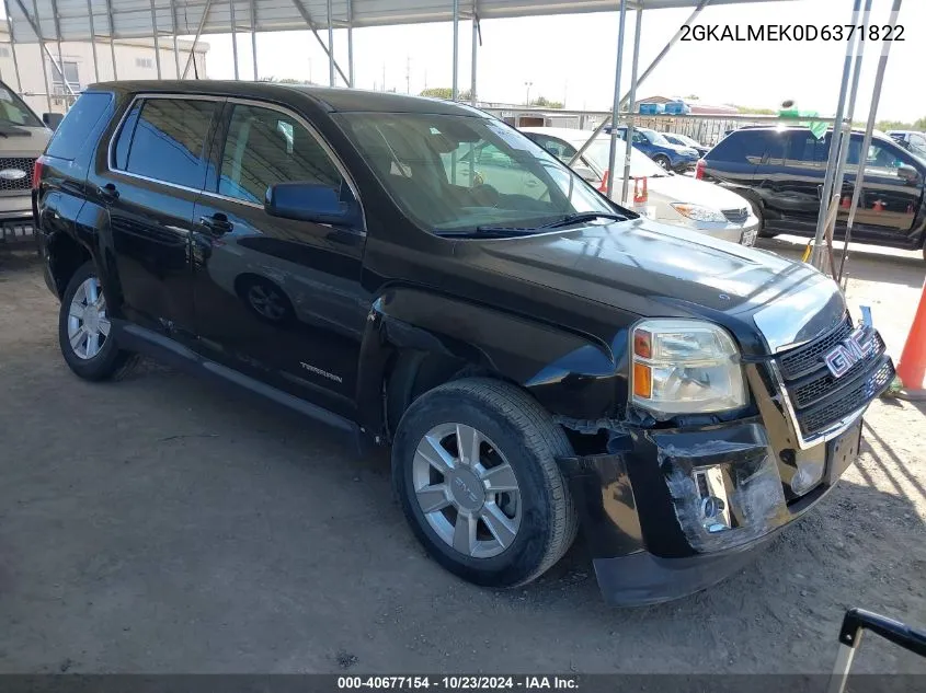 2013 GMC Terrain Sle-1 VIN: 2GKALMEK0D6371822 Lot: 40677154