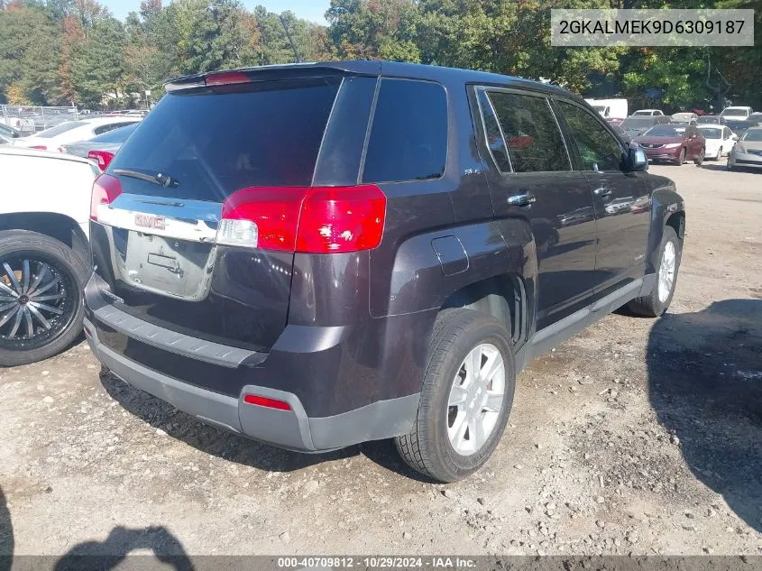 2013 GMC Terrain Sle-1 VIN: 2GKALMEK9D6309187 Lot: 40709812