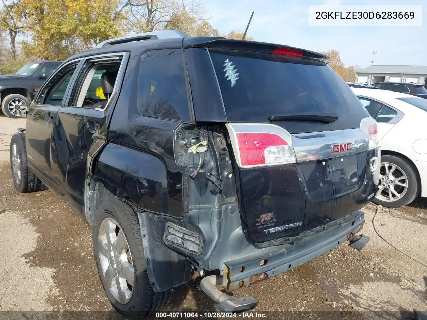 2013 GMC Terrain Denali VIN: 2GKFLZE30D6283669 Lot: 40711064