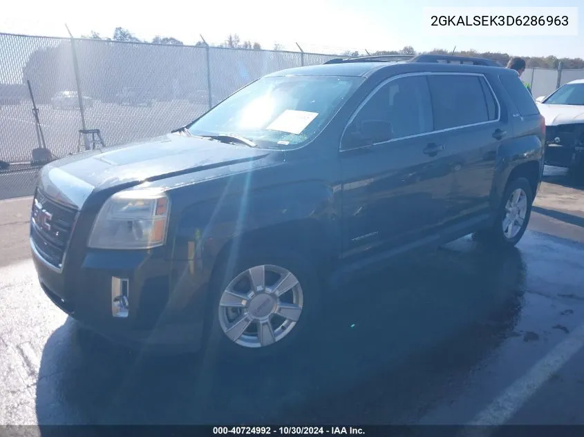 2013 GMC Terrain Sle-2 VIN: 2GKALSEK3D6286963 Lot: 40724992