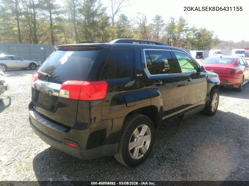 2GKALSEK8D6431155 2013 GMC Terrain Sle-2