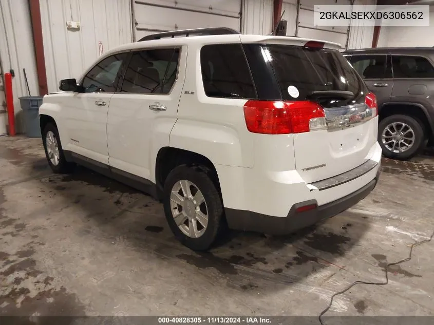 2013 GMC Terrain Sle-2 VIN: 2GKALSEKXD6306562 Lot: 40828305