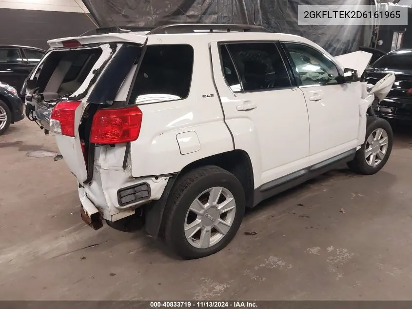 2013 GMC Terrain Sle-2 VIN: 2GKFLTEK2D6161965 Lot: 40833719