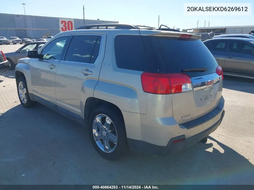 2013 GMC Terrain Sle-2 VIN: 2GKALSEKXD6269612 Lot: 40864283