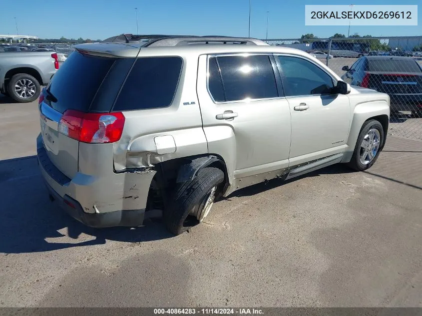 2013 GMC Terrain Sle-2 VIN: 2GKALSEKXD6269612 Lot: 40864283