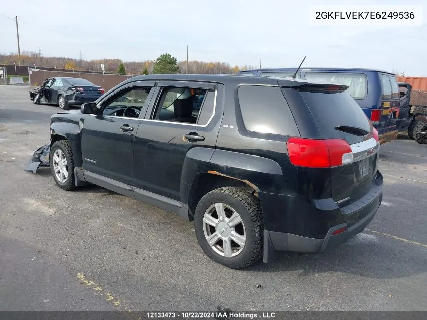 2014 GMC Terrain VIN: 2GKFLVEK7E6249536 Lot: 12133473