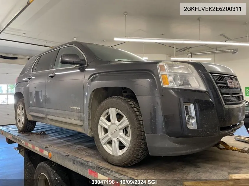 2014 GMC Terrain Sle VIN: 2GKFLVEK2E6200311 Lot: 30047198