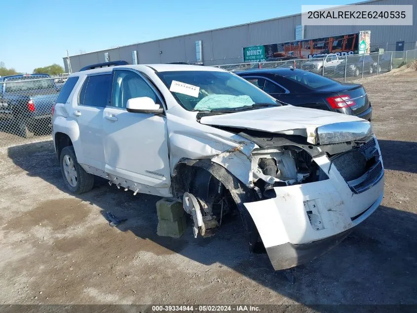 2014 GMC Terrain Sle-2 VIN: 2GKALREK2E6240535 Lot: 39334944