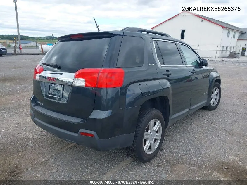 2014 GMC Terrain Sle-2 VIN: 2GKALREKXE6265375 Lot: 39774008