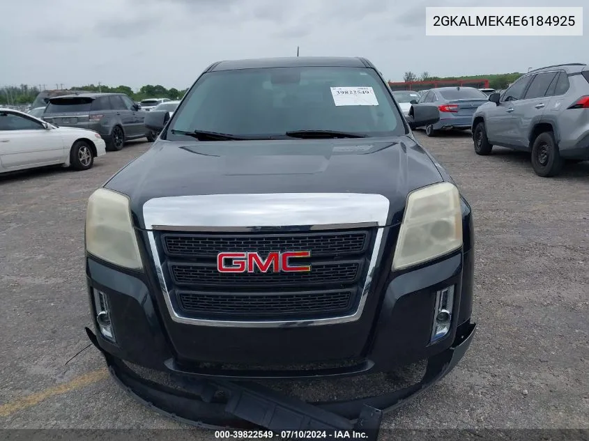 2GKALMEK4E6184925 2014 GMC Terrain Sle-1