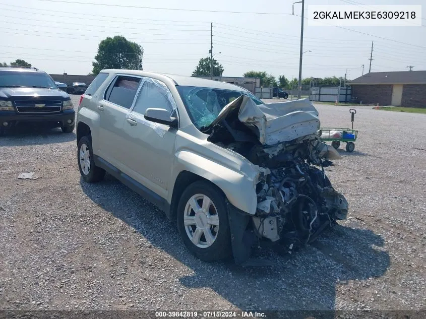 2014 GMC Terrain Sle-1 VIN: 2GKALMEK3E6309218 Lot: 39842819