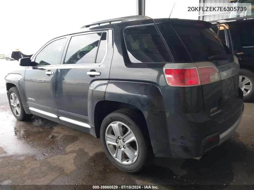 2014 GMC Terrain Denali VIN: 2GKFLZEK7E6305739 Lot: 39860529