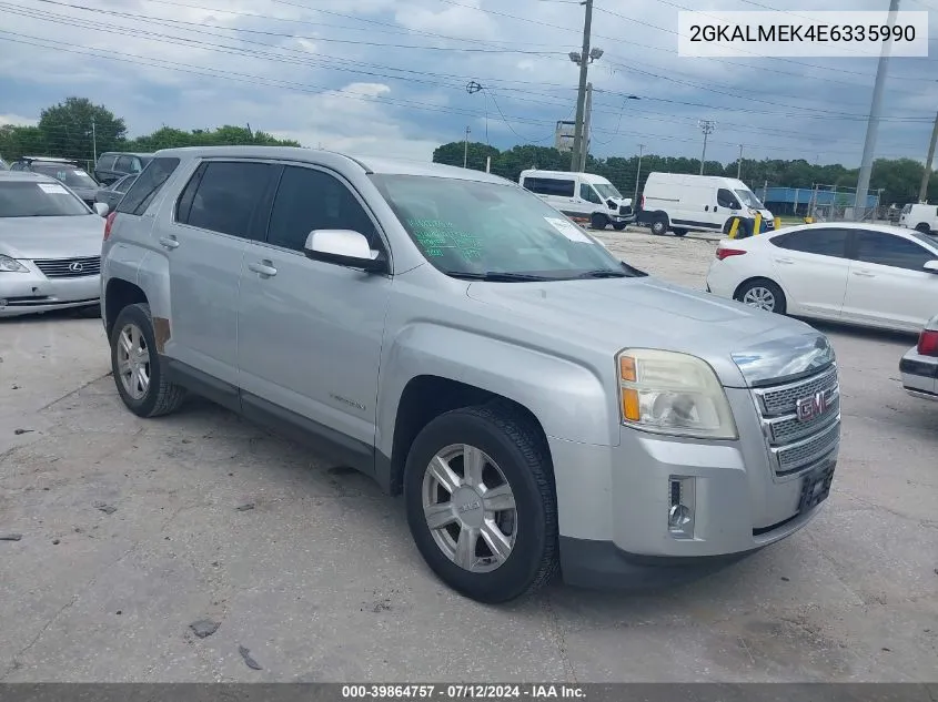 2GKALMEK4E6335990 2014 GMC Terrain Sle-1