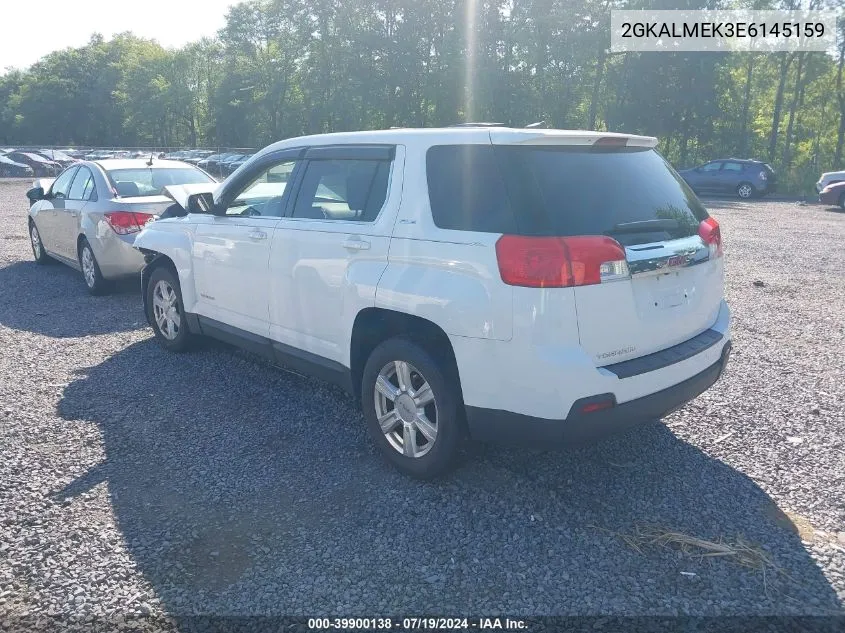 2014 GMC Terrain Sle-1 VIN: 2GKALMEK3E6145159 Lot: 39900138