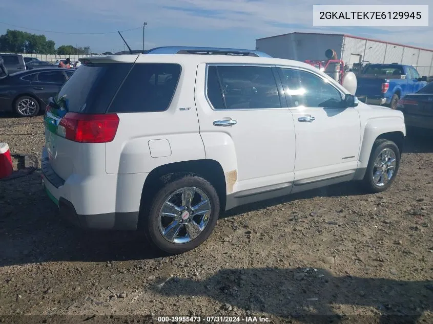 2014 GMC Terrain Slt-2 VIN: 2GKALTEK7E6129945 Lot: 39955473