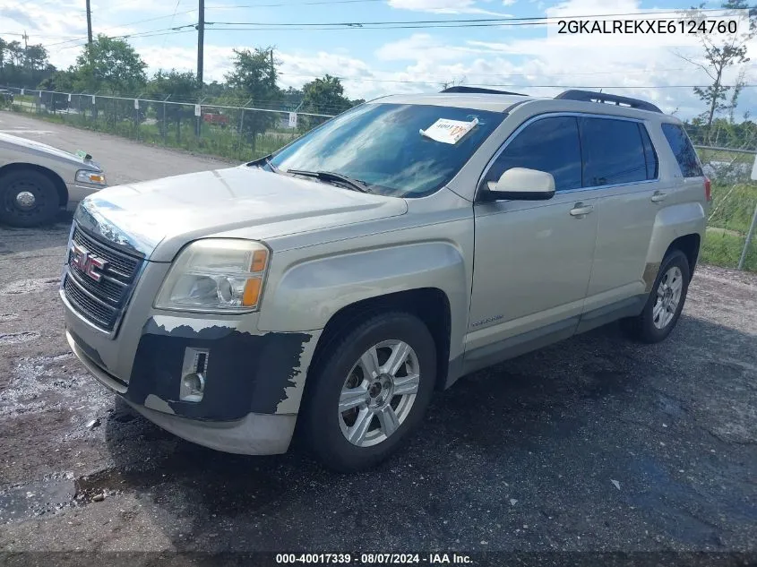 2014 GMC Terrain Sle-2 VIN: 2GKALREKXE6124760 Lot: 40017339