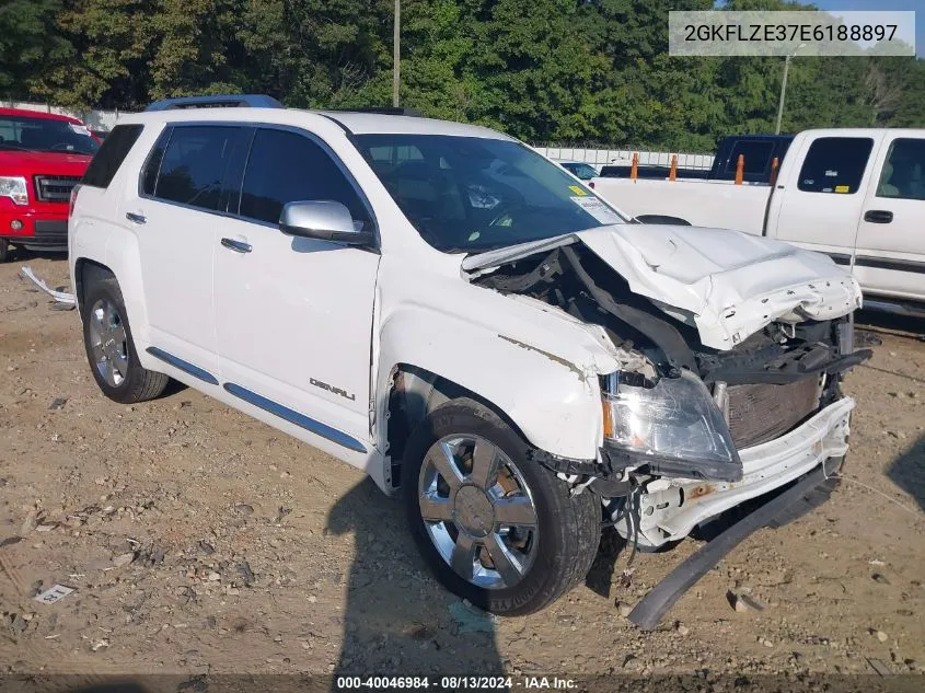 2GKFLZE37E6188897 2014 GMC Terrain Denali