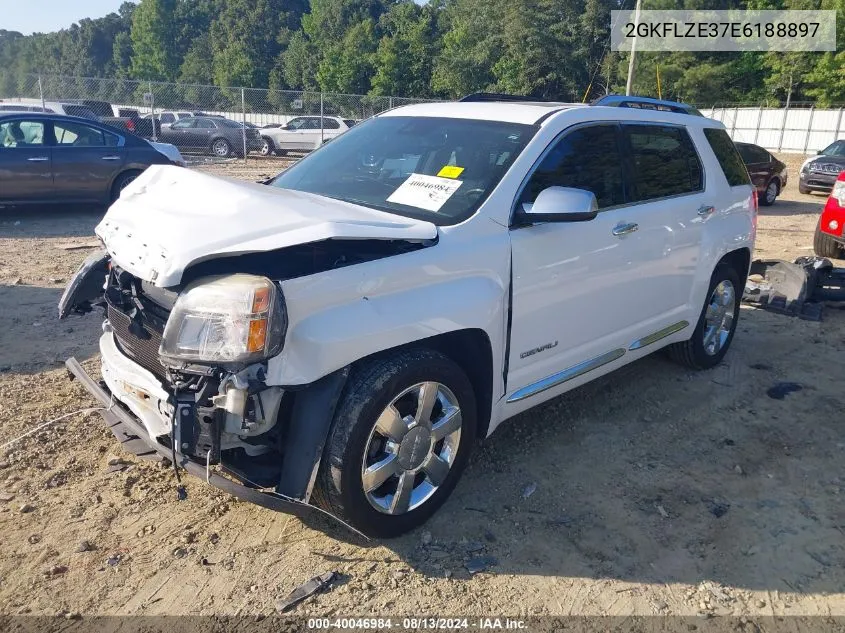 2014 GMC Terrain Denali VIN: 2GKFLZE37E6188897 Lot: 40046984