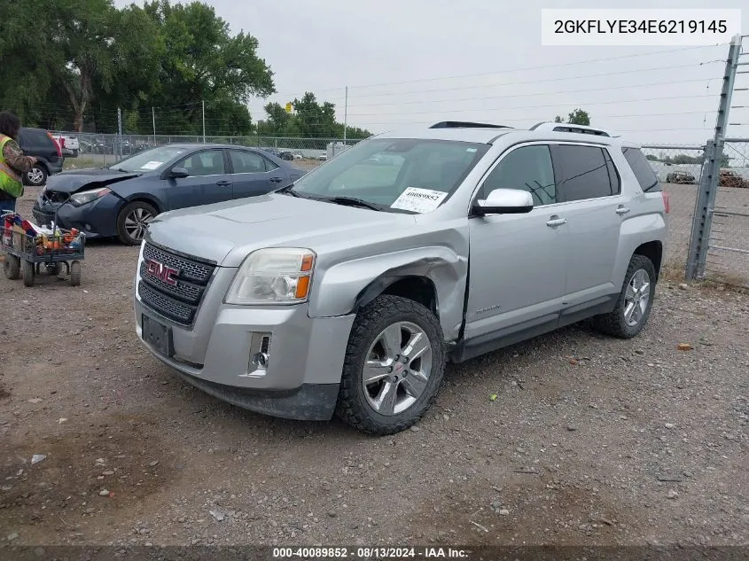 2014 GMC Terrain Slt-2 VIN: 2GKFLYE34E6219145 Lot: 40089852