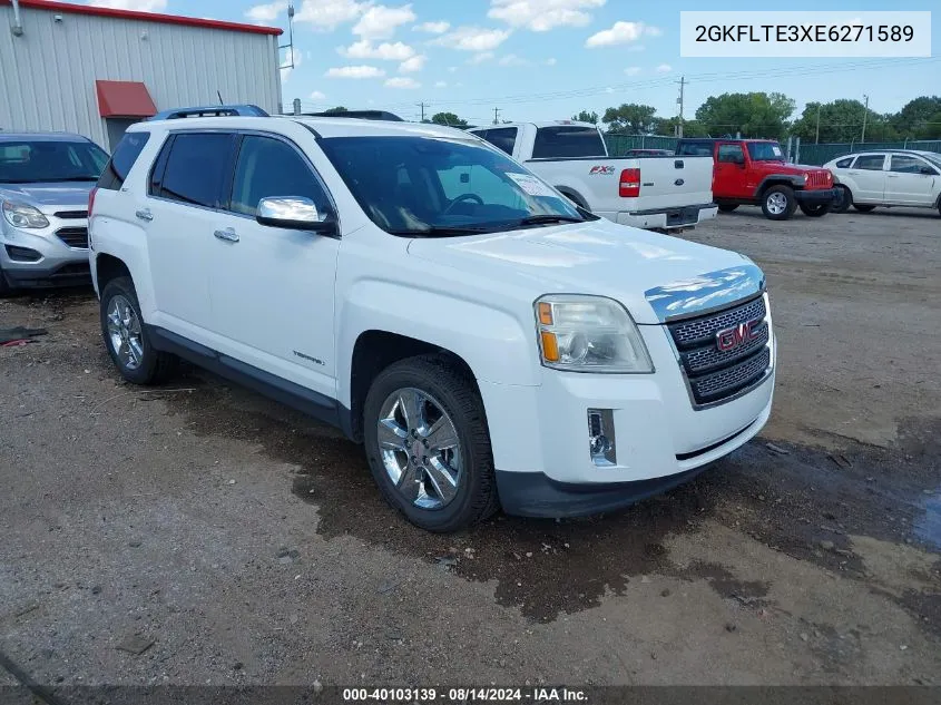 2014 GMC Terrain Slt-2 VIN: 2GKFLTE3XE6271589 Lot: 40103139