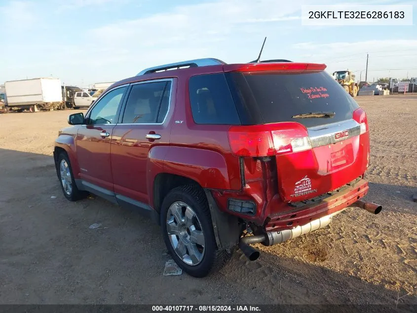 2014 GMC Terrain Slt-2 VIN: 2GKFLTE32E6286183 Lot: 40107717