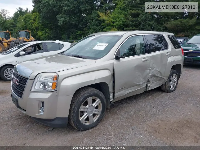 2014 GMC Terrain Sle-1 VIN: 2GKALMEK0E6127010 Lot: 40112419