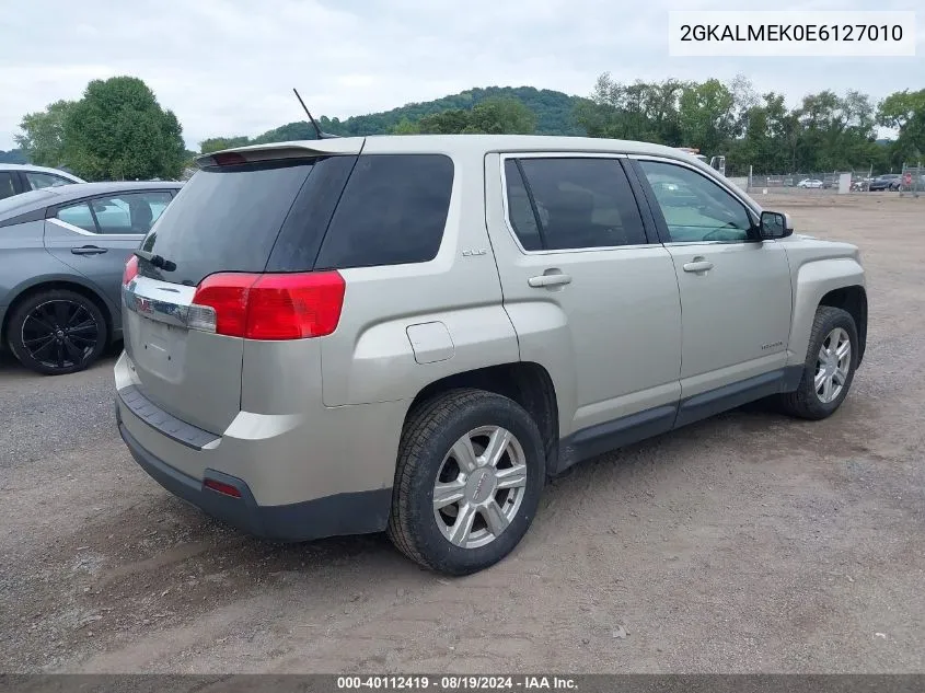 2GKALMEK0E6127010 2014 GMC Terrain Sle-1