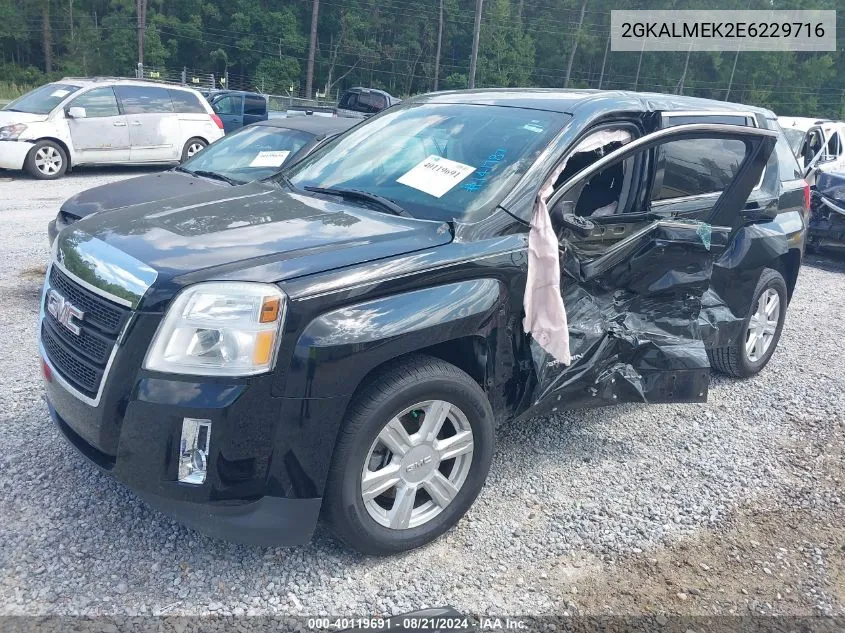 2014 GMC Terrain Sle-1 VIN: 2GKALMEK2E6229716 Lot: 40119691