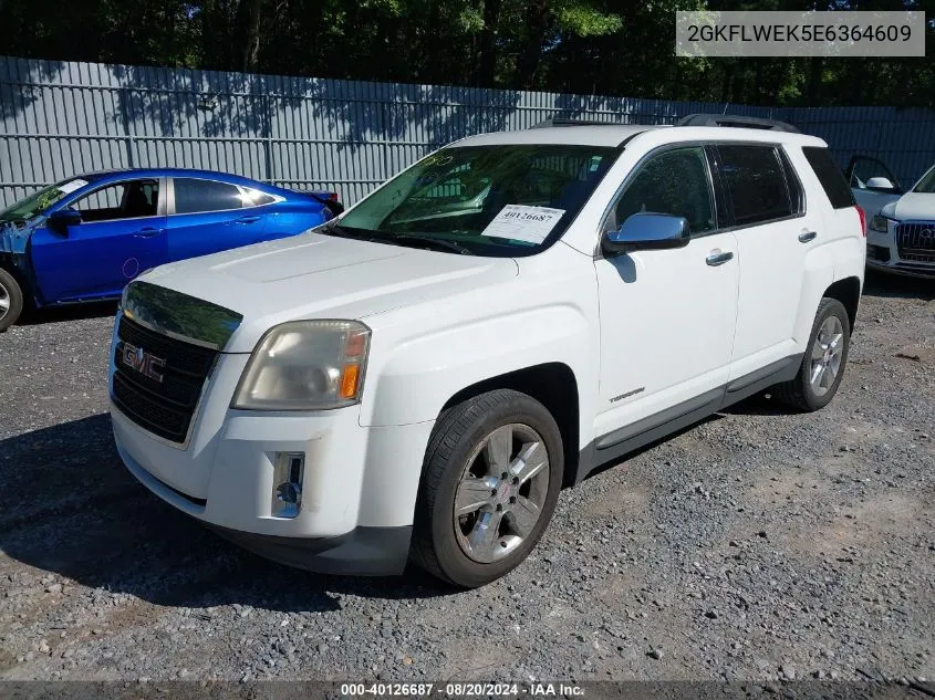 2014 GMC Terrain Sle VIN: 2GKFLWEK5E6364609 Lot: 40126687