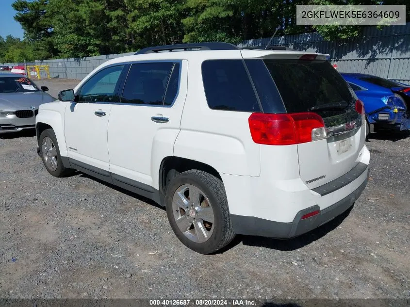 2014 GMC Terrain Sle VIN: 2GKFLWEK5E6364609 Lot: 40126687