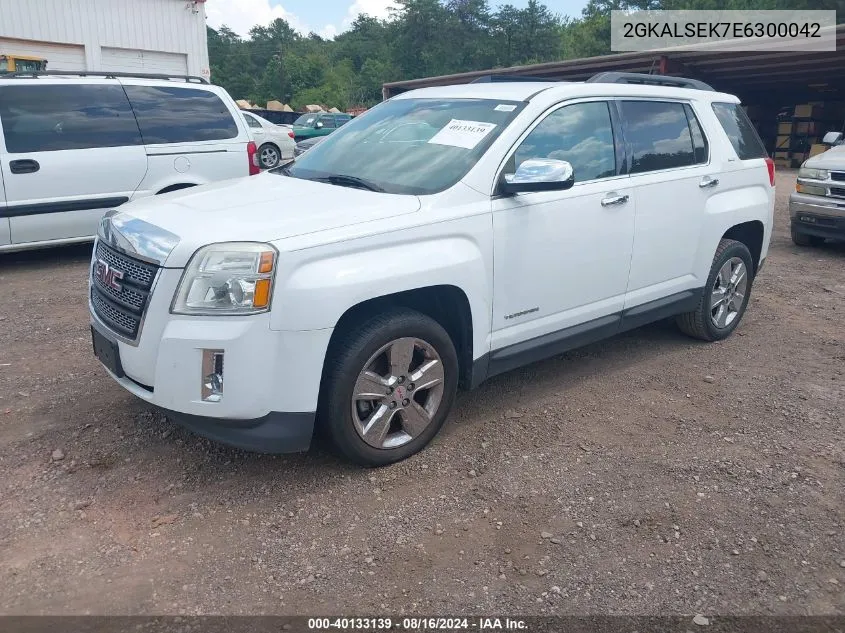 2014 GMC Terrain Slt-1 VIN: 2GKALSEK7E6300042 Lot: 40133139