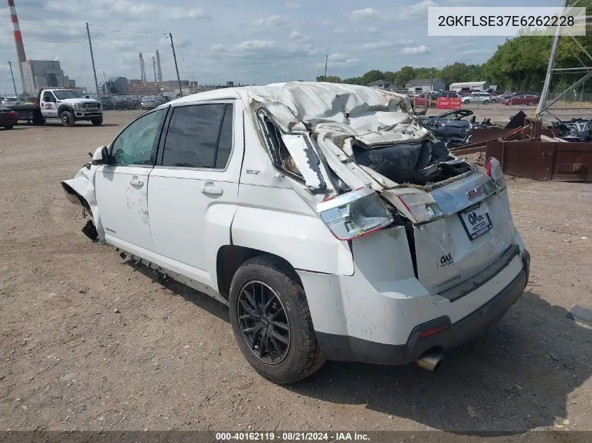 2014 GMC Terrain Slt VIN: 2GKFLSE37E6262228 Lot: 40162119