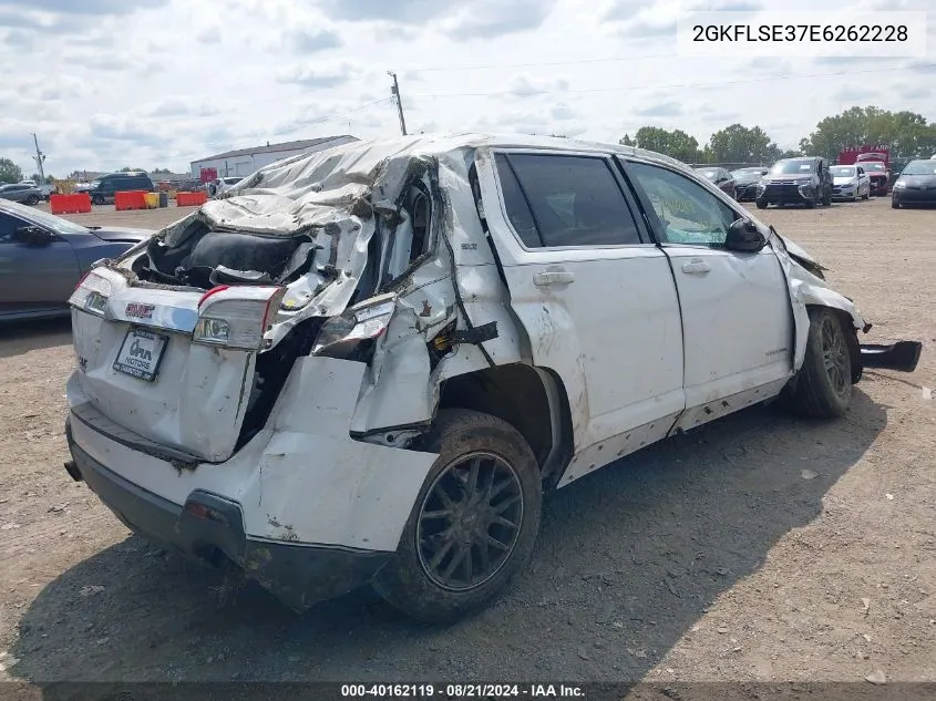 2GKFLSE37E6262228 2014 GMC Terrain Slt