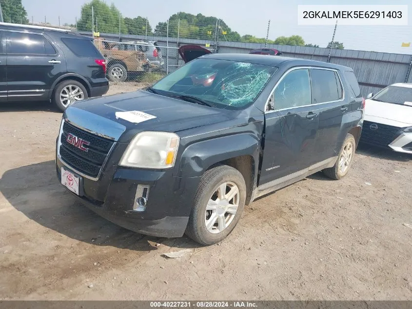 2014 GMC Terrain Sle-1 VIN: 2GKALMEK5E6291403 Lot: 40227231