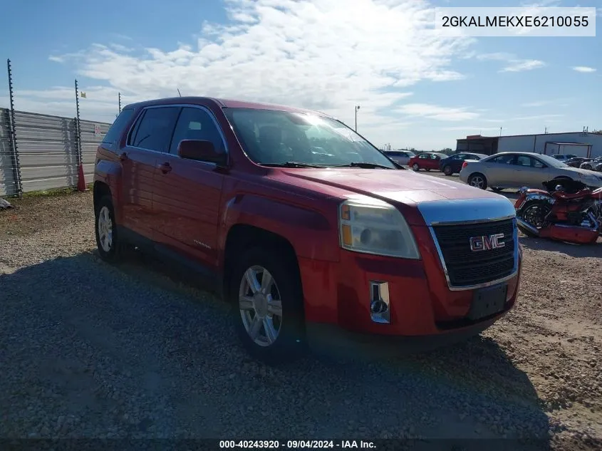 2014 GMC Terrain Sle-1 VIN: 2GKALMEKXE6210055 Lot: 40243920