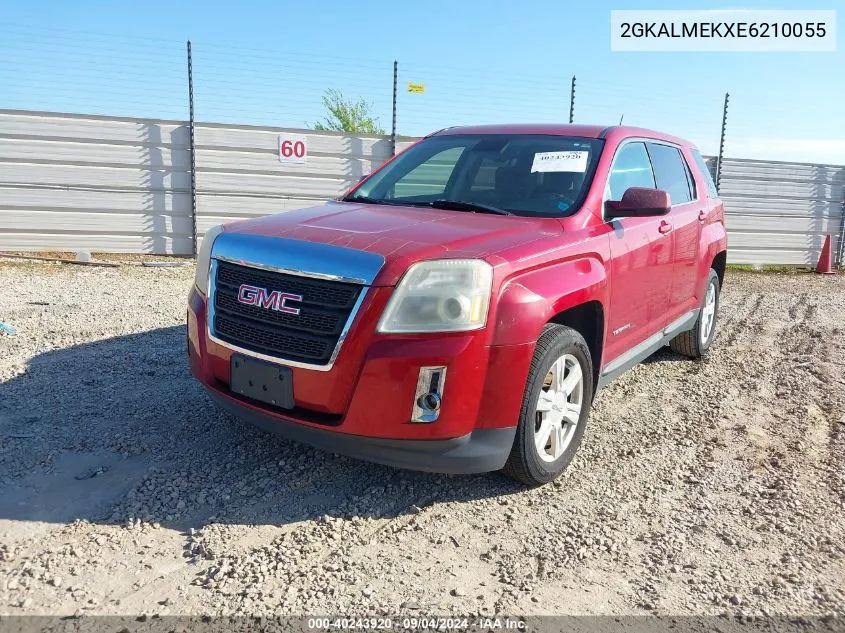 2014 GMC Terrain Sle-1 VIN: 2GKALMEKXE6210055 Lot: 40243920