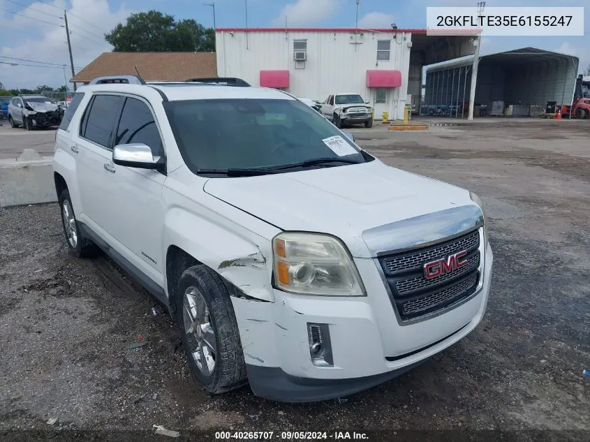 2014 GMC Terrain Slt-2 VIN: 2GKFLTE35E6155247 Lot: 40265707