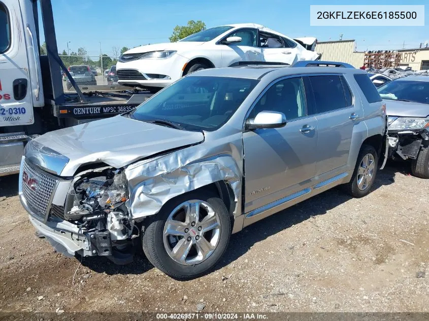 2014 GMC Terrain Denali VIN: 2GKFLZEK6E6185500 Lot: 40269571