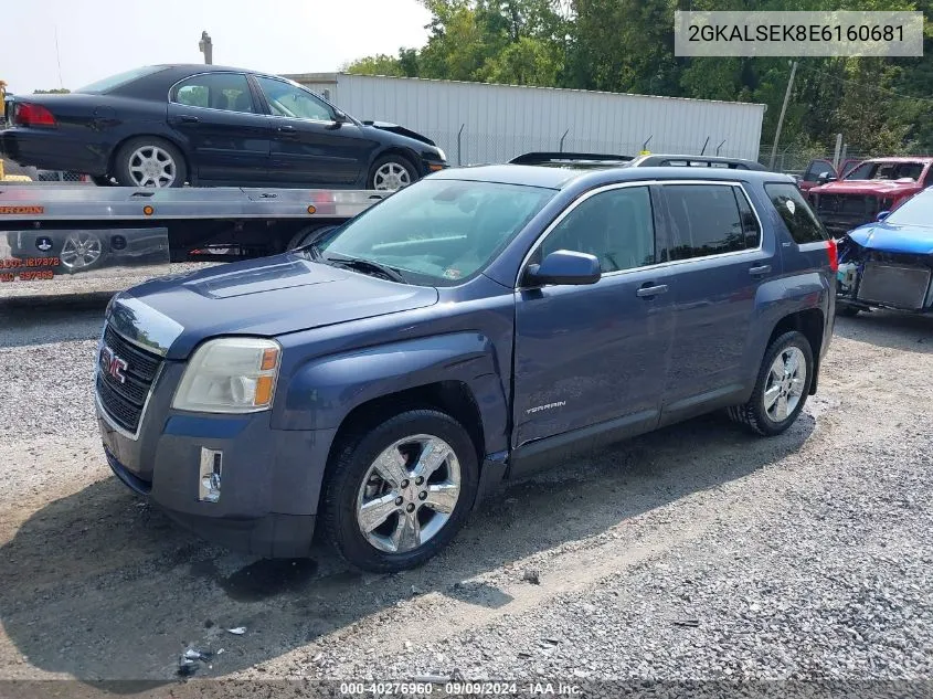 2014 GMC Terrain Slt-1 VIN: 2GKALSEK8E6160681 Lot: 40276960