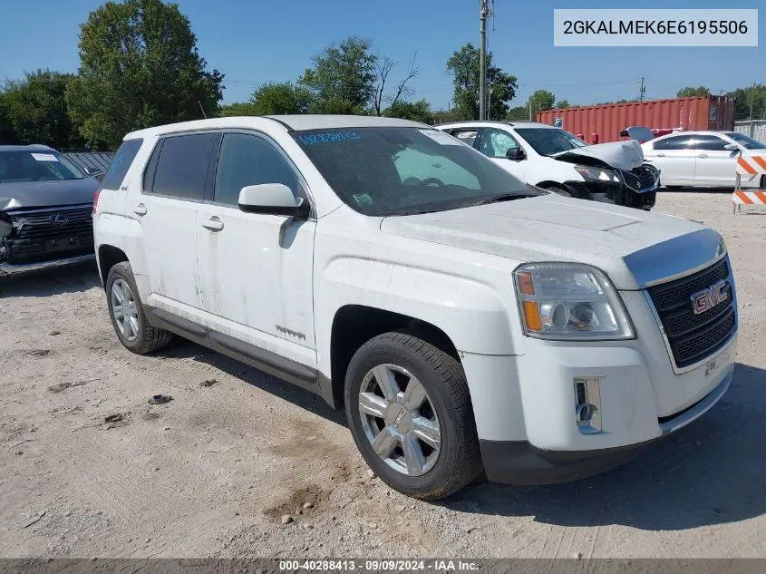 2014 GMC Terrain Sle-1 VIN: 2GKALMEK6E6195506 Lot: 40288413