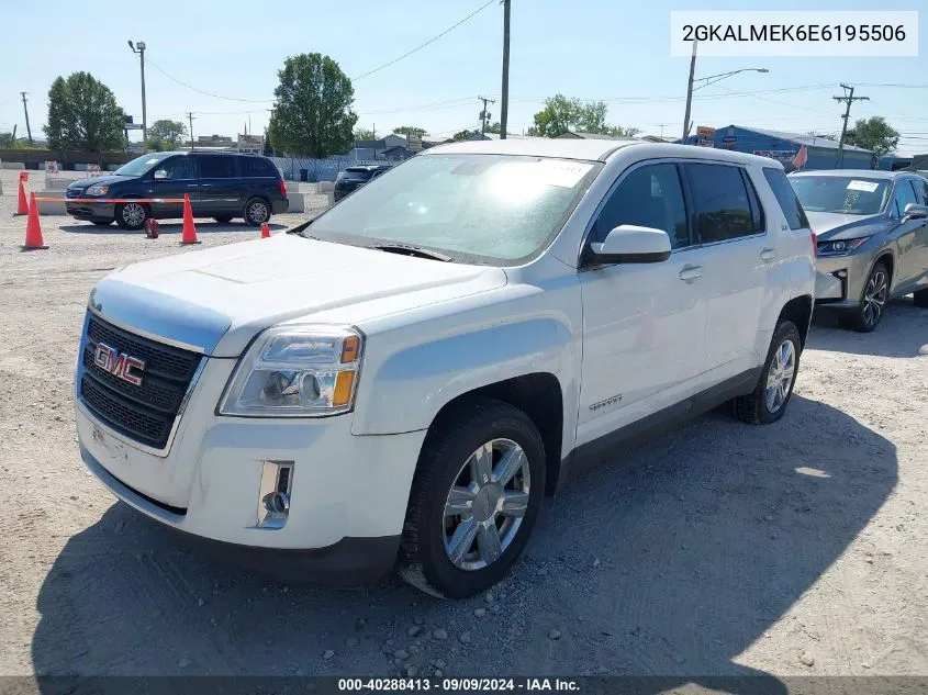 2014 GMC Terrain Sle-1 VIN: 2GKALMEK6E6195506 Lot: 40288413