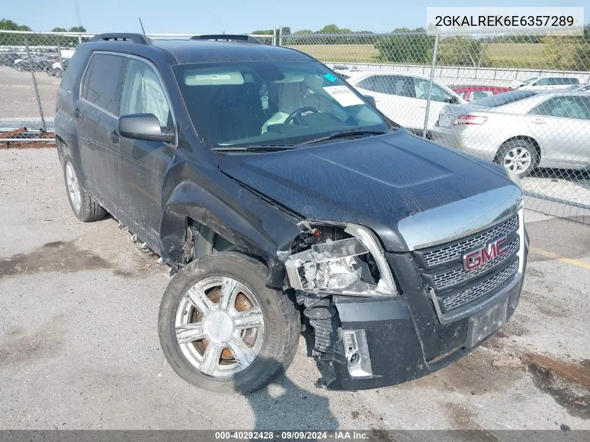 2014 GMC Terrain Sle-2 VIN: 2GKALREK6E6357289 Lot: 40292428