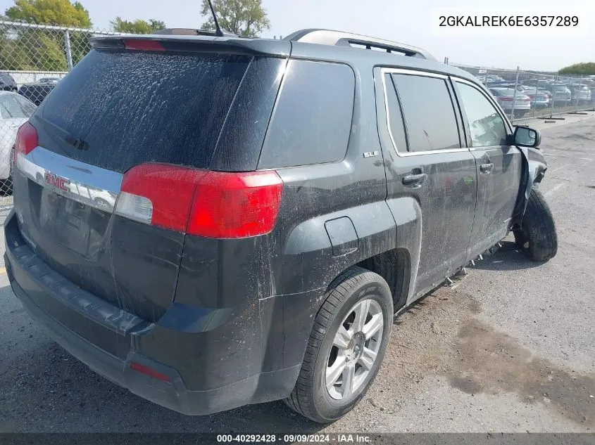 2014 GMC Terrain Sle-2 VIN: 2GKALREK6E6357289 Lot: 40292428