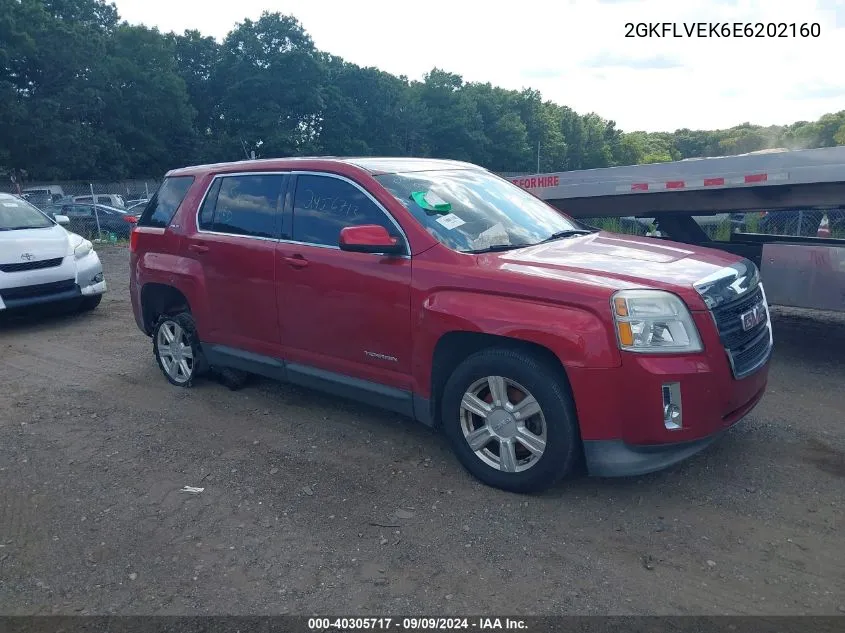 2014 GMC Terrain Sle-1 VIN: 2GKFLVEK6E6202160 Lot: 40305717